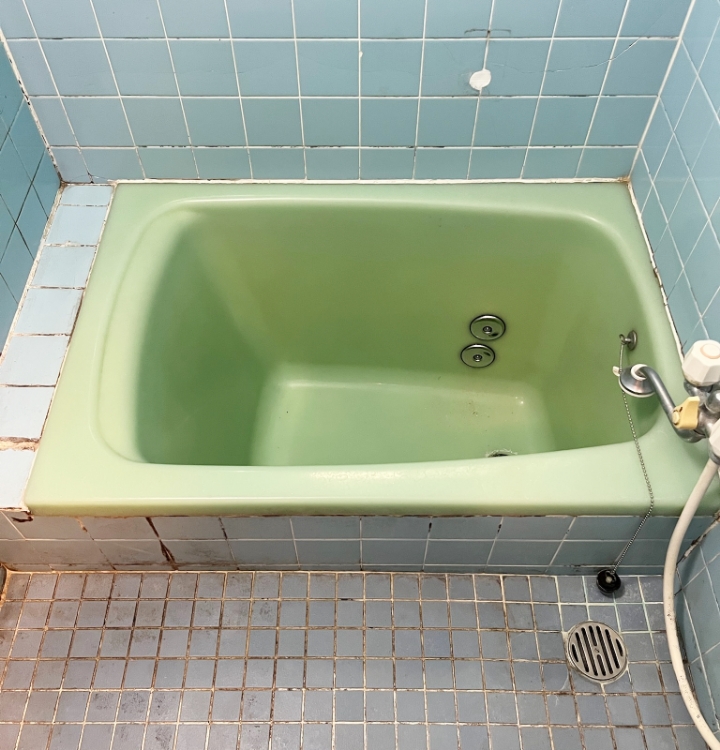 人工大理石浴槽施工例２[BEFORE]